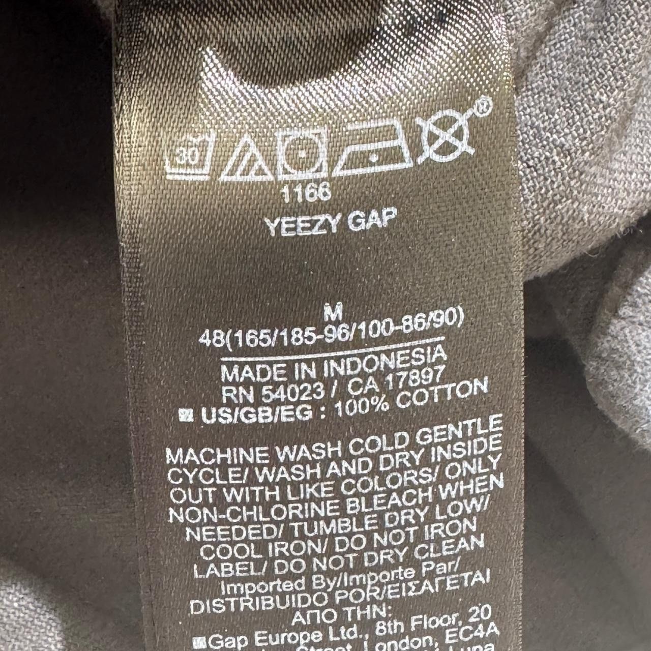Balenciaga × Gap × Yeezy Yeezy Gap Balenciaga Sateen Anorak Dark Green Size US M / EU 48-50 / 2 - 7 Thumbnail