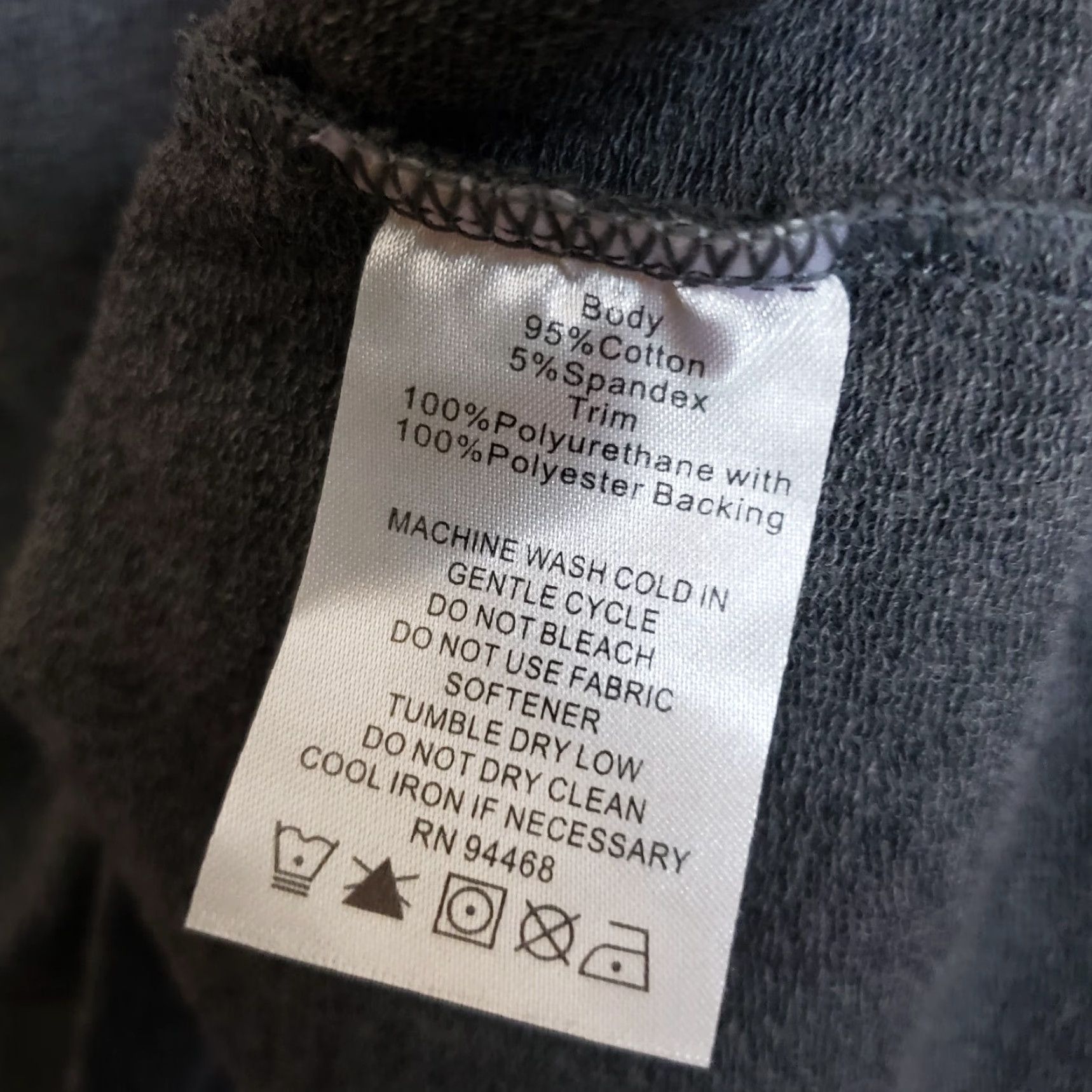 Betsey Johnson VINTAGE Betsey Johnson Womens Cropped Sweatshirt Gray L Pullover Long Sleeve User-friendly? Size L / US 10 / IT 46 - 5 Thumbnail