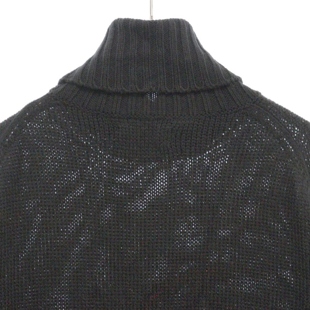 Yohji Yamamoto yohji yamamoto pour homme 22AW CHERRY AND BONES KNIT Size US L / EU 52-54 / 3 - 4 Thumbnail