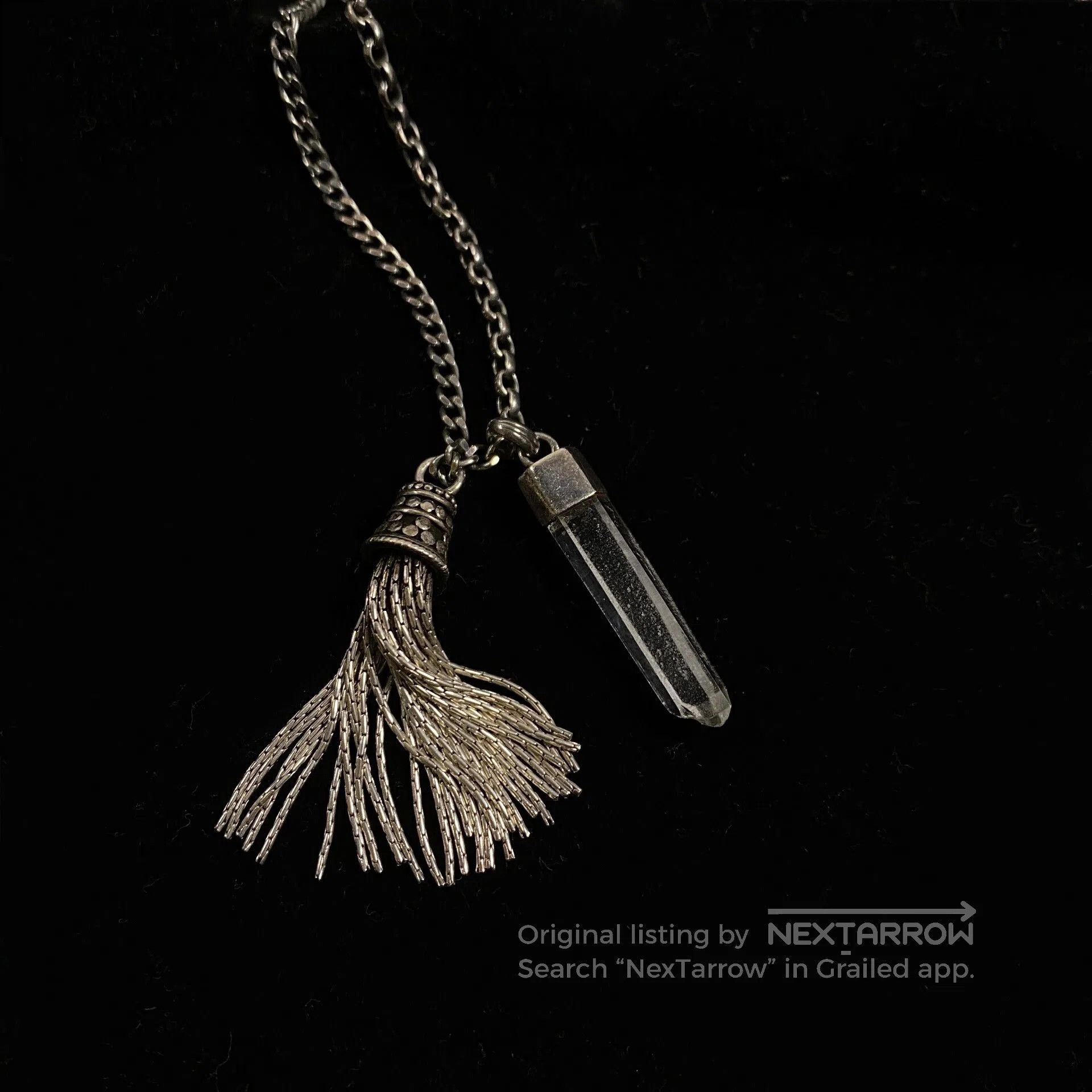 Gunda Gunda Gem Tassel Necklace. Size ONE SIZE - 2 Thumbnail