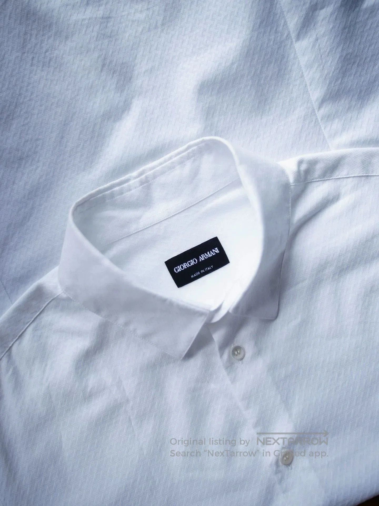 Giorgio Armani White Long Sleeve Button. Size US L / EU 52-54 / 3 - 5 Thumbnail