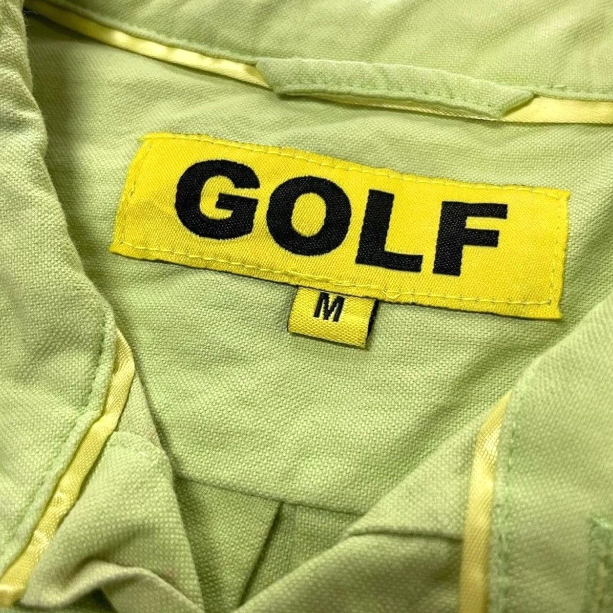 Golf Wang GOLF WANG Lime Green Button Up Shirt Size US M / EU 48-50 / 2 - 9 Thumbnail