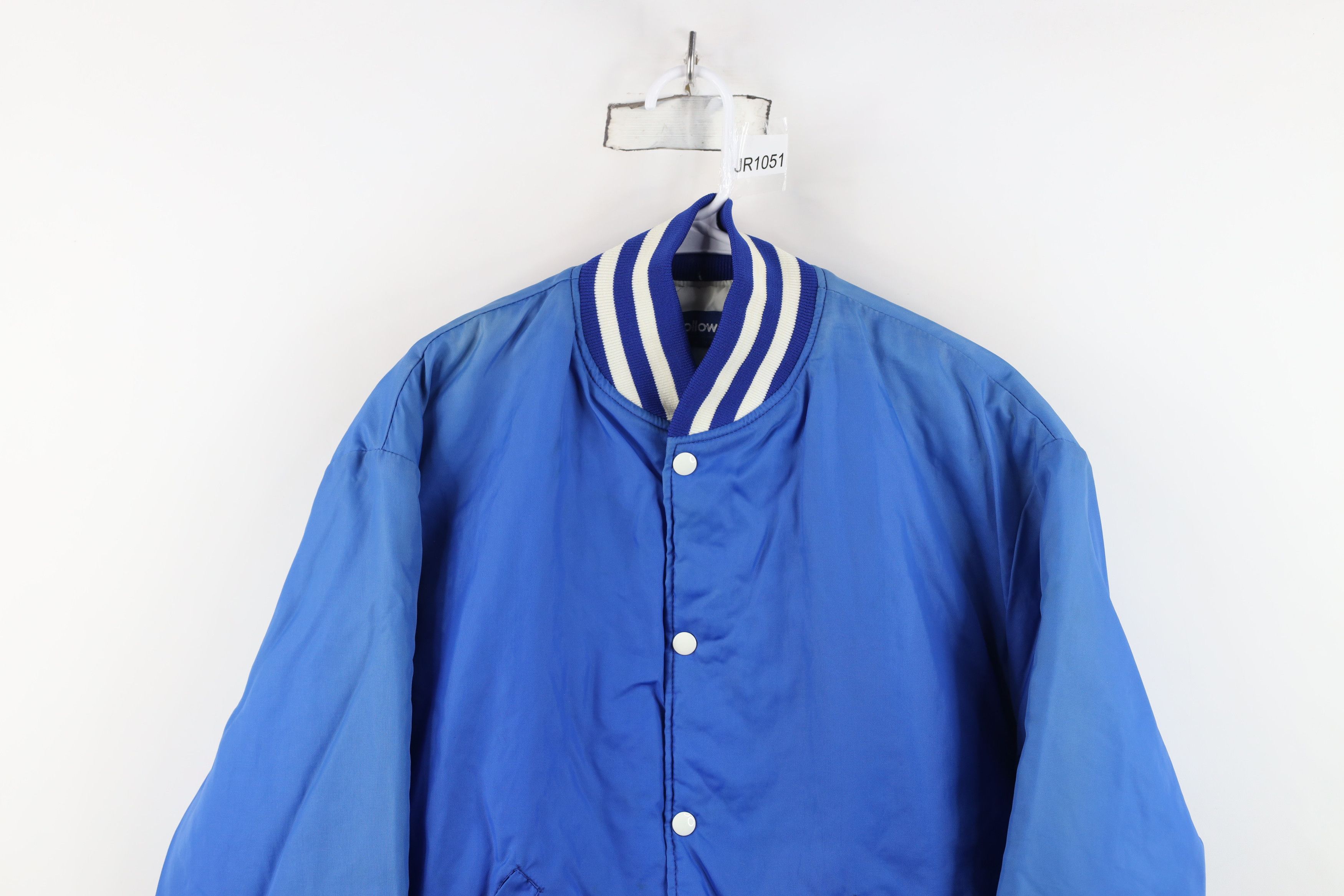 Vintage Vintage 80s Northwestern Mutual Quilted Bomber Jacket USA Size US XL / EU 56 / 4 - 2 Thumbnail