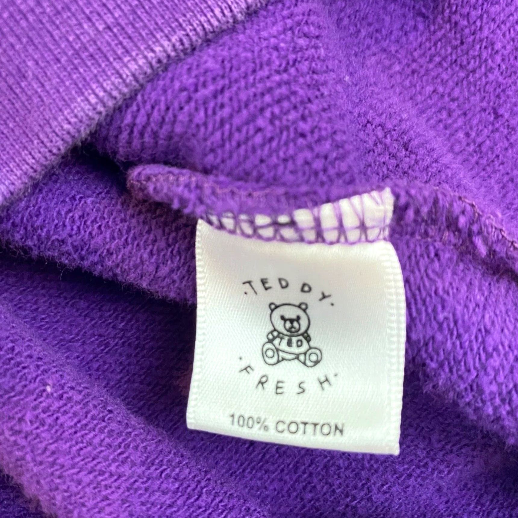 Teddy Fresh TEDDY FRESH Hoodie Mens Large Color Block Pullover Sweatshirt Jacket Streetwear Overcoat Size US L / EU 52-54 / 3 - 4 Thumbnail