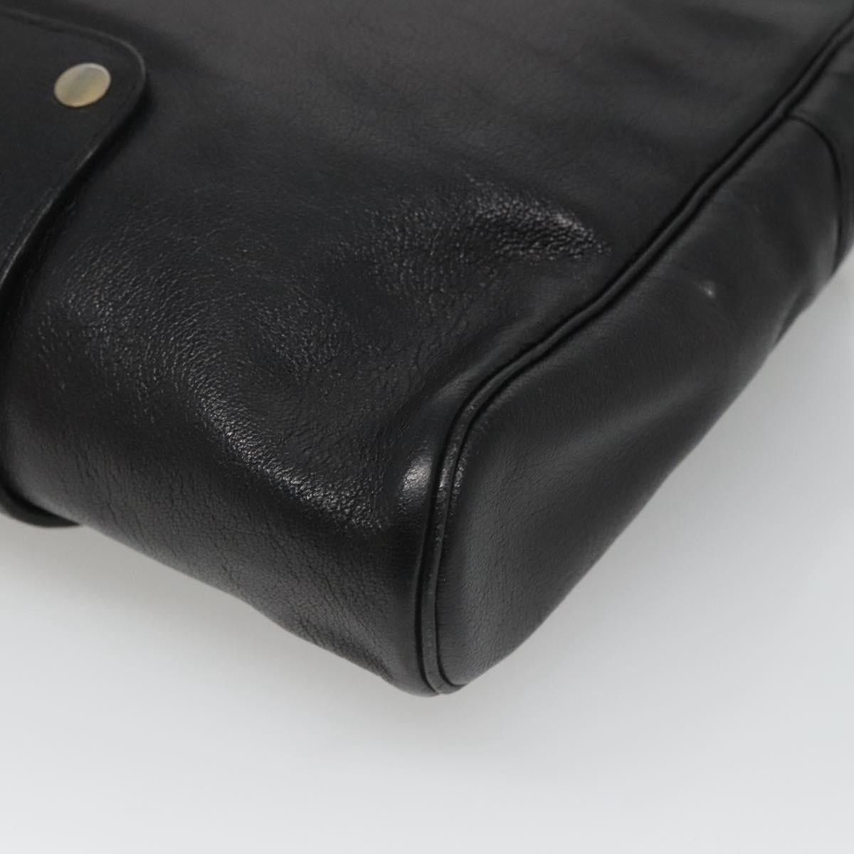 Dior DIOR Shoulder Bag Leather Black Gold Size ONE SIZE - 15 Thumbnail