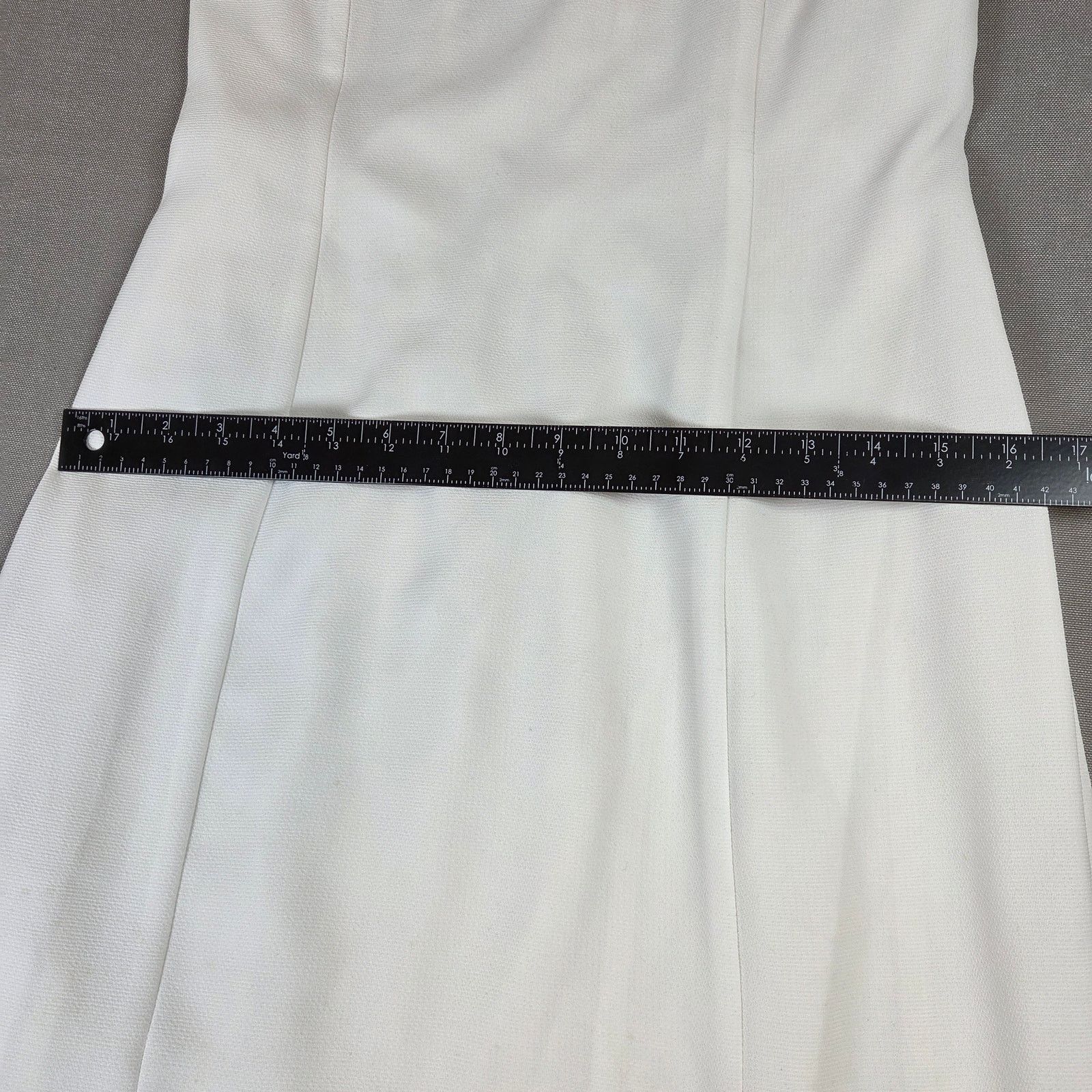 Vintage Hugo Buscati White Strapless Mini Dress Size 10 Size L / US 10 / IT 46 - 21 Thumbnail