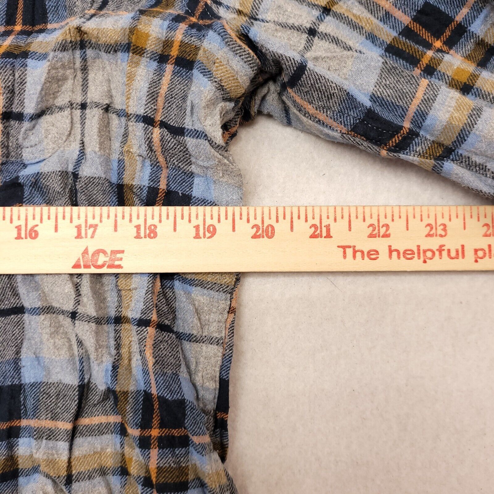 Sonoma Sonoma Madras Flannel Casual Shirt Mens Size Medium M Gray Size US M / EU 48-50 / 2 - 9 Thumbnail