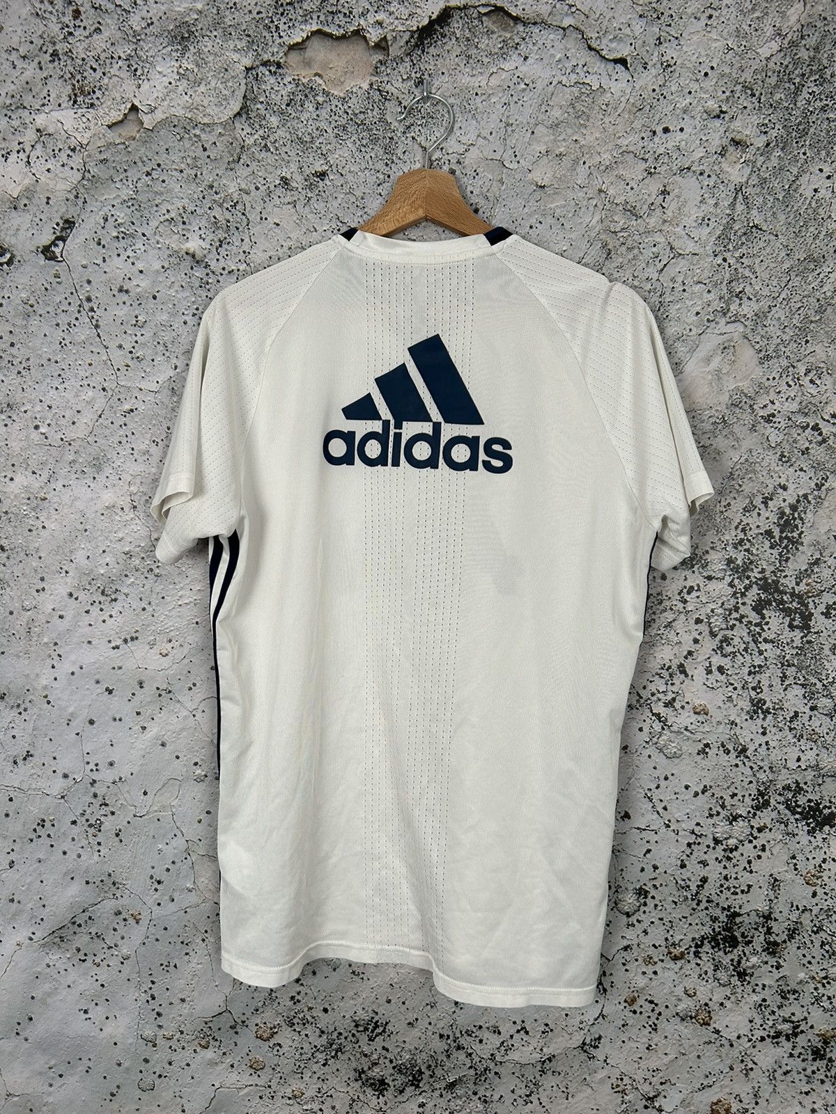 Adidas Vintage Manchester United Training Soccer Jersey Football Size US L / EU 52-54 / 3 - 4 Thumbnail