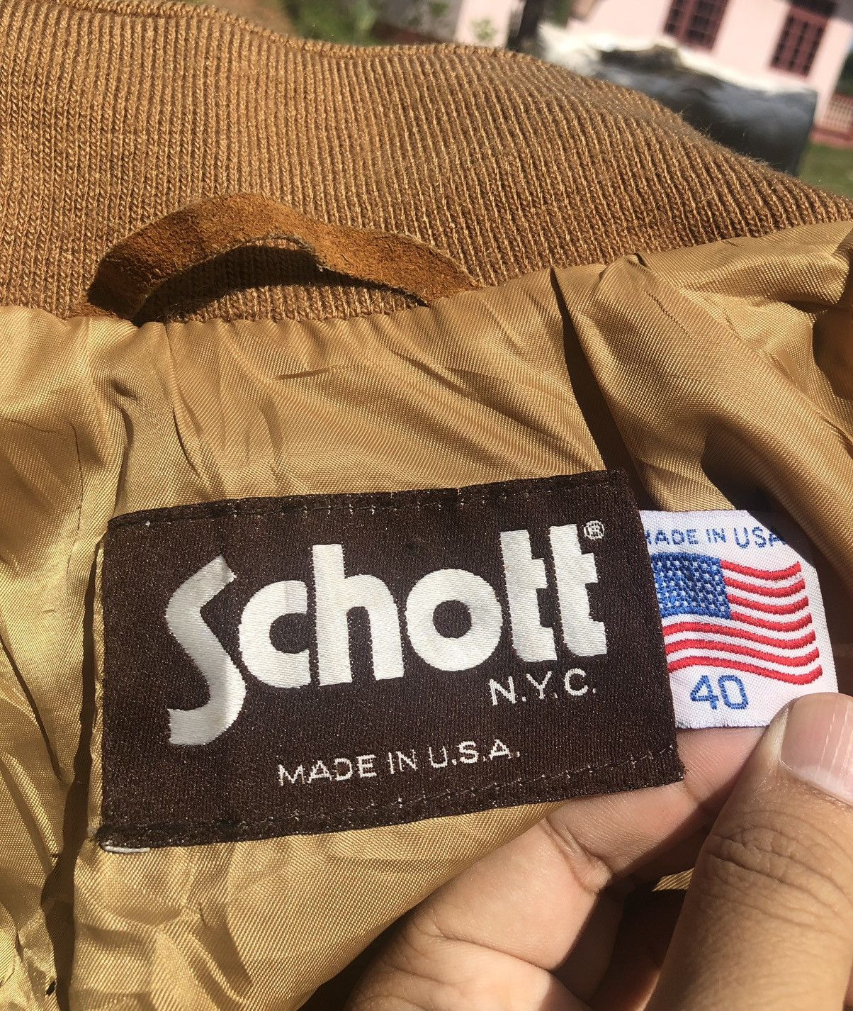 Schott Vintage Schott suede Leather jacket Size US M / EU 48-50 / 2 - 13 Thumbnail