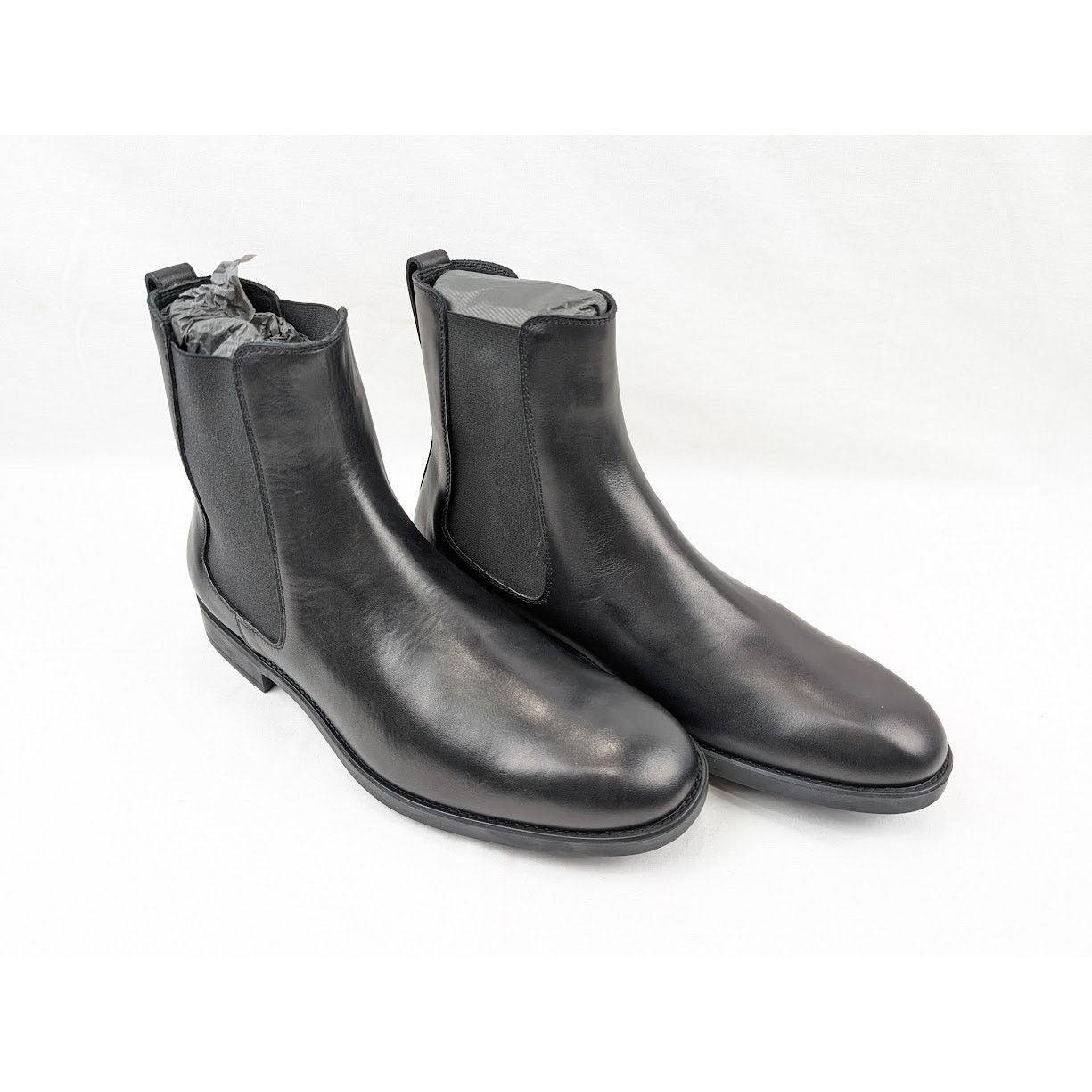 Tom Ford o1rshd1 Leather Chelsea Boots in Black Size US 11.5 / EU 44-45 - 14 Thumbnail