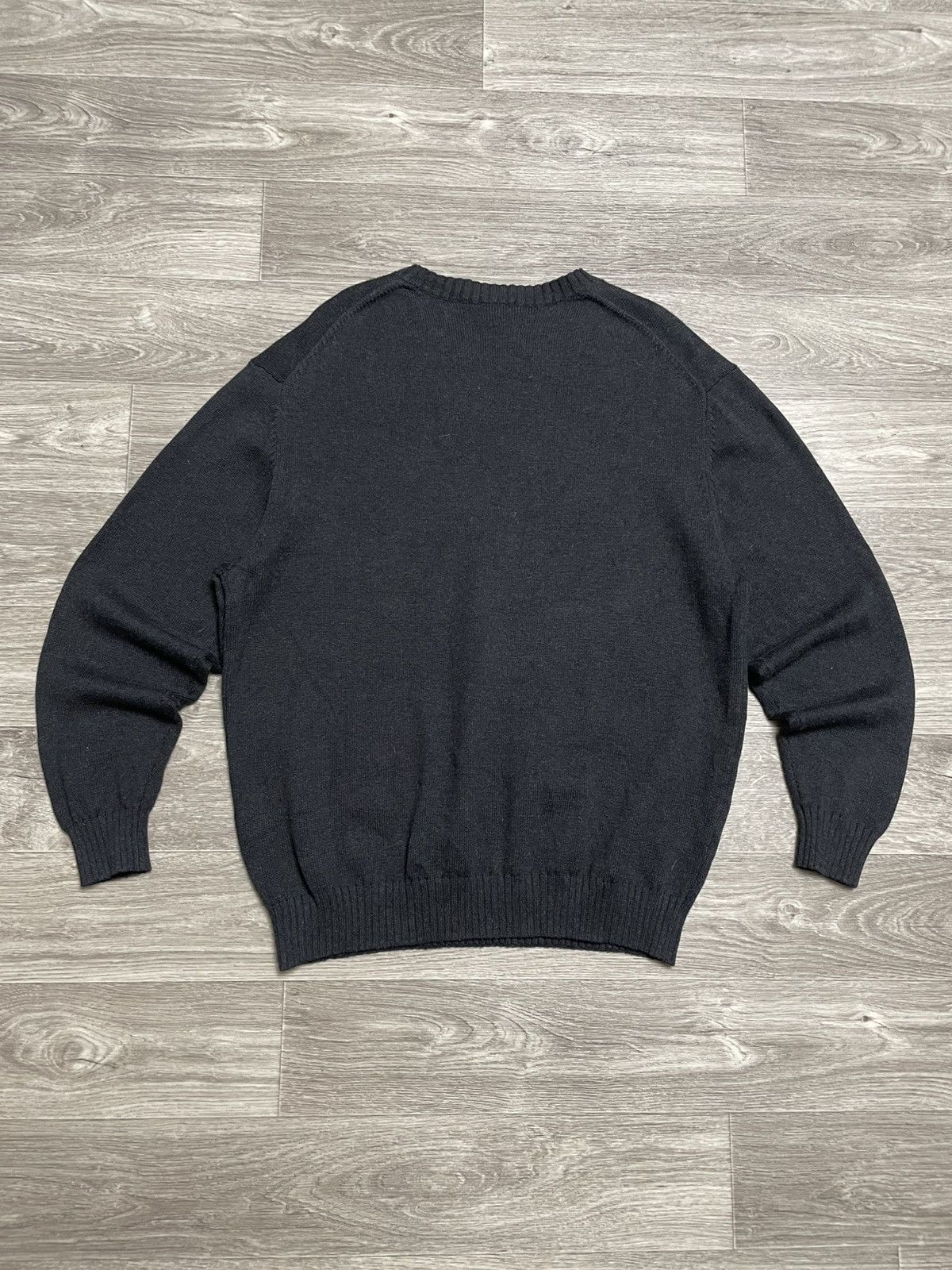 Lacoste Vintage Lacoste Black Sweater Crewneck Size US XL / EU 56 / 4 - 11 Thumbnail