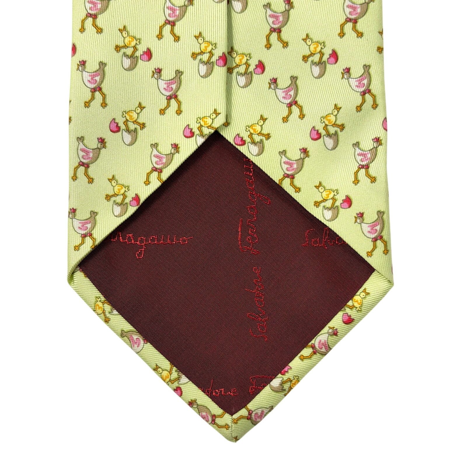 Salvatore Ferragamo Salvatore Ferragamo ‘Chicken’ Tie Size ONE SIZE - 5 Thumbnail