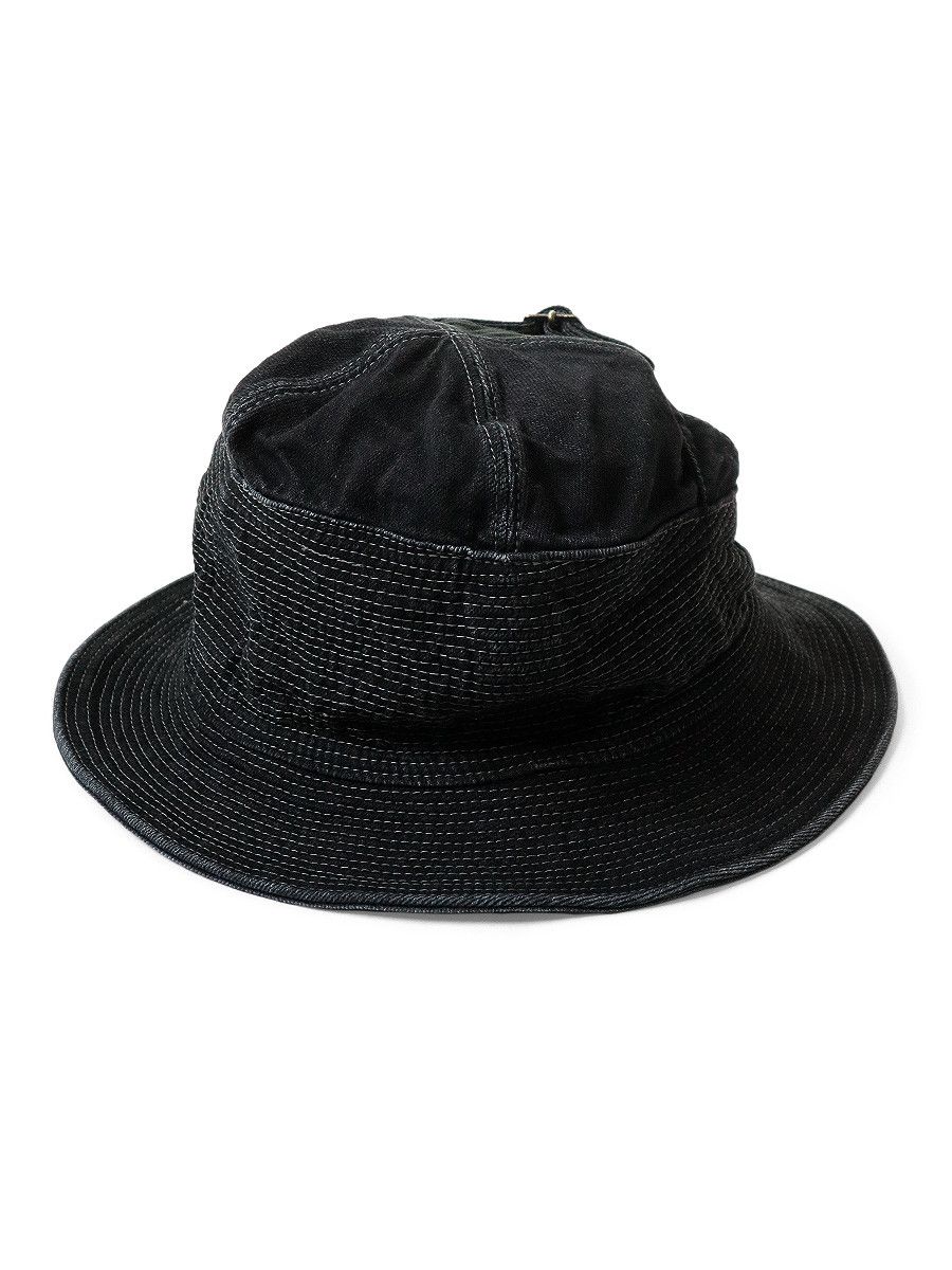Kapital Kapital 11.5oz Black Denim The Old Man and the Sea HAT Size ONE SIZE - 4 Thumbnail