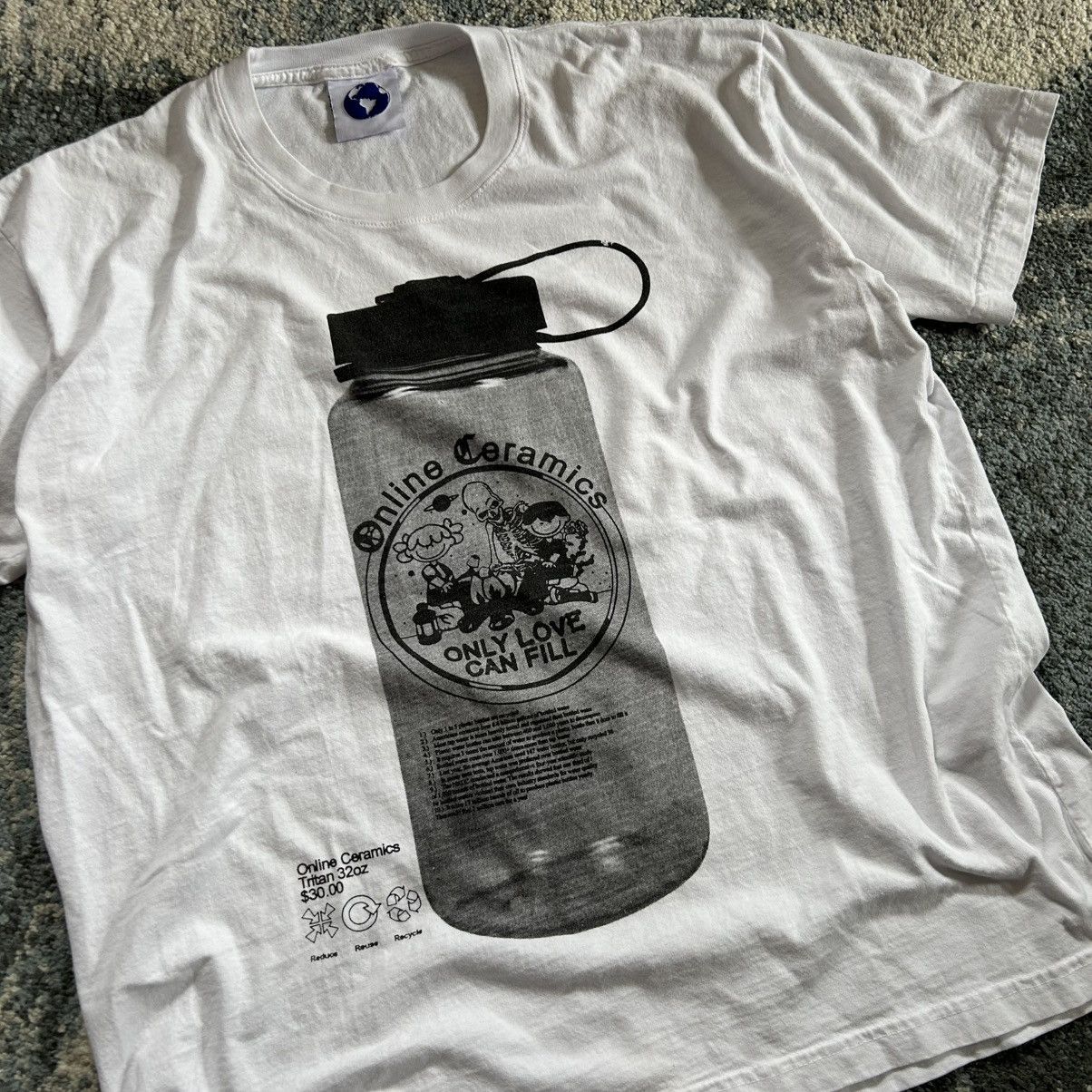 Online Ceramics Nalgene® ONLY LOVE CAN FiLL water bottle tee Made in USA Size US XL / EU 56 / 4 - 1 Thumbnail