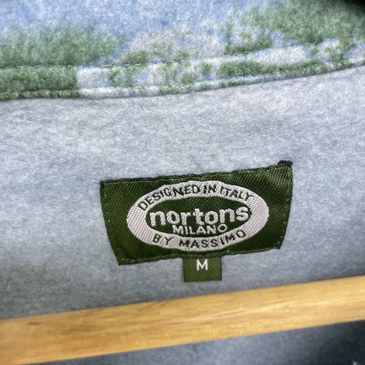 Japanese Brand × Vintage Vintage Norton Milano Massimo Printed Pullover Jacket Size US M / EU 48-50 / 2 - 4 Thumbnail