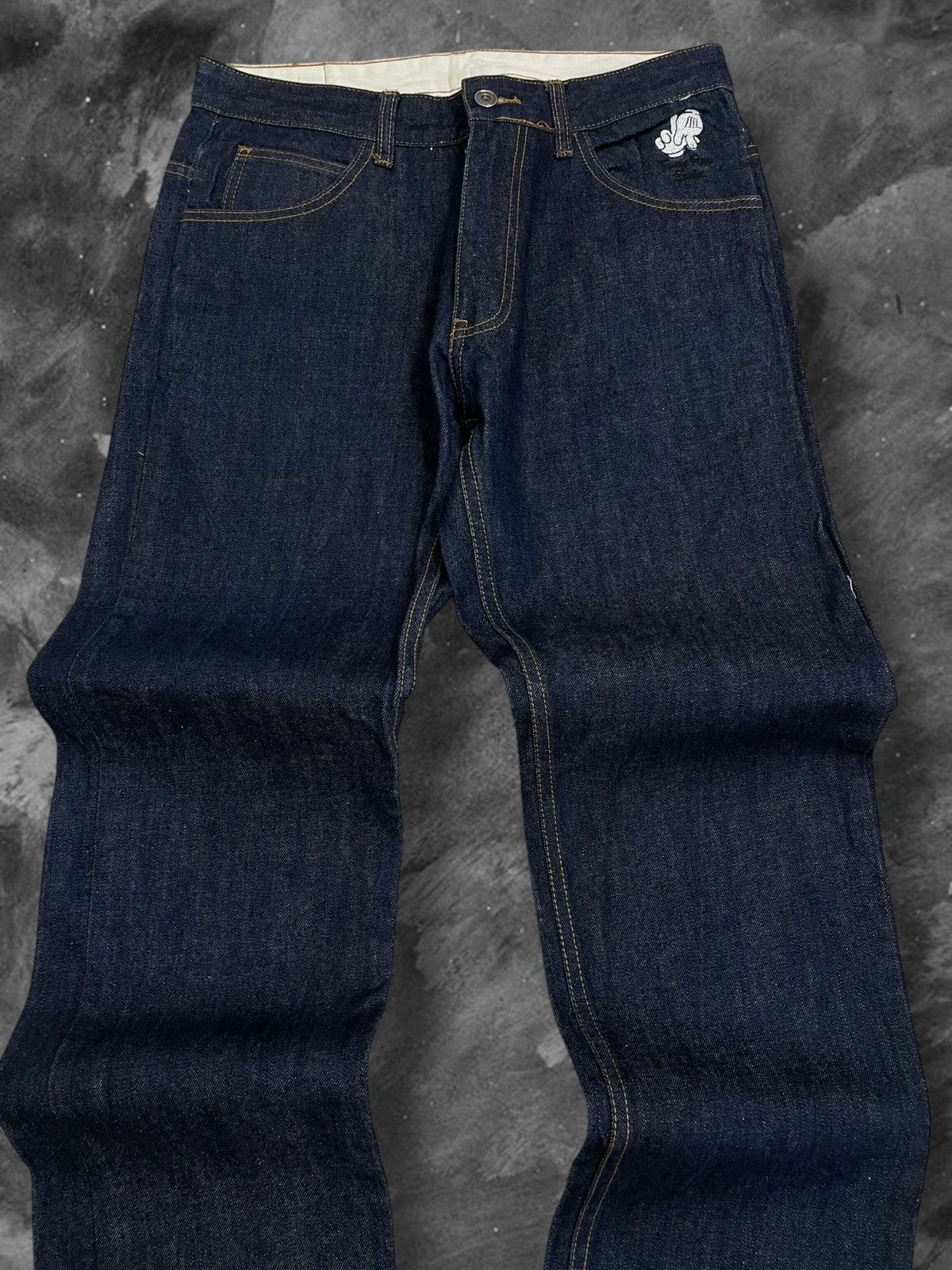 Japanese Brand Vintage Y2K Designer Japan LateComer Streetwear Mickey Denim Size US 32 / EU 48 - 13 Thumbnail