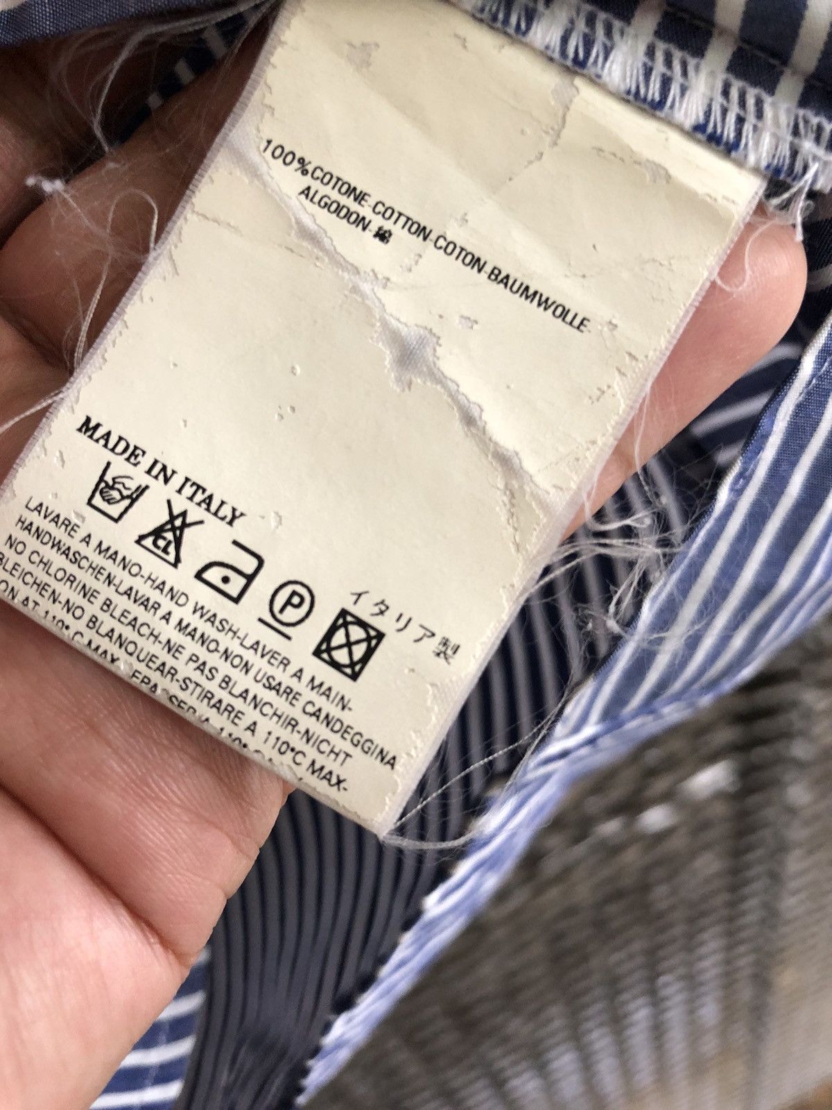 Japanese Brand × Vivienne Westwood VIVIENNE WESTWOOD MAN STRIPED Size US L / EU 52-54 / 3 - 7 Thumbnail