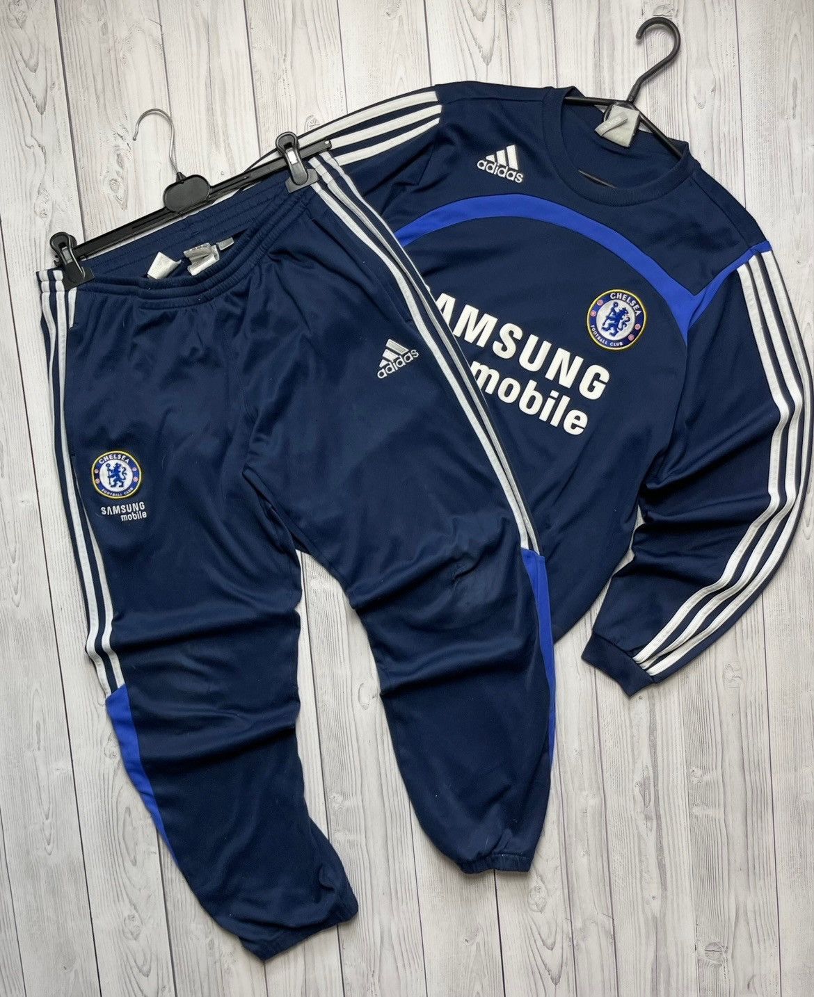 Vintage adidas Chelsea soccer tracksuit sweatshirt Samsung S