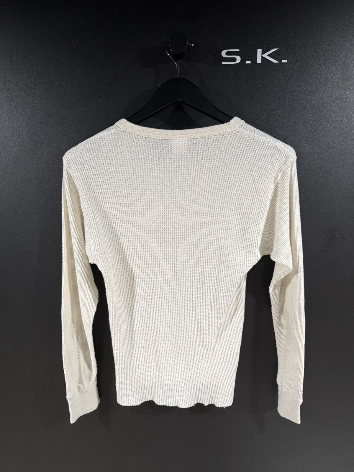 Vintage 1980s Vintage Morgan Mills Grunge Blank Cropped Thermal L Size US L / EU 52-54 / 3 - 6 Thumbnail