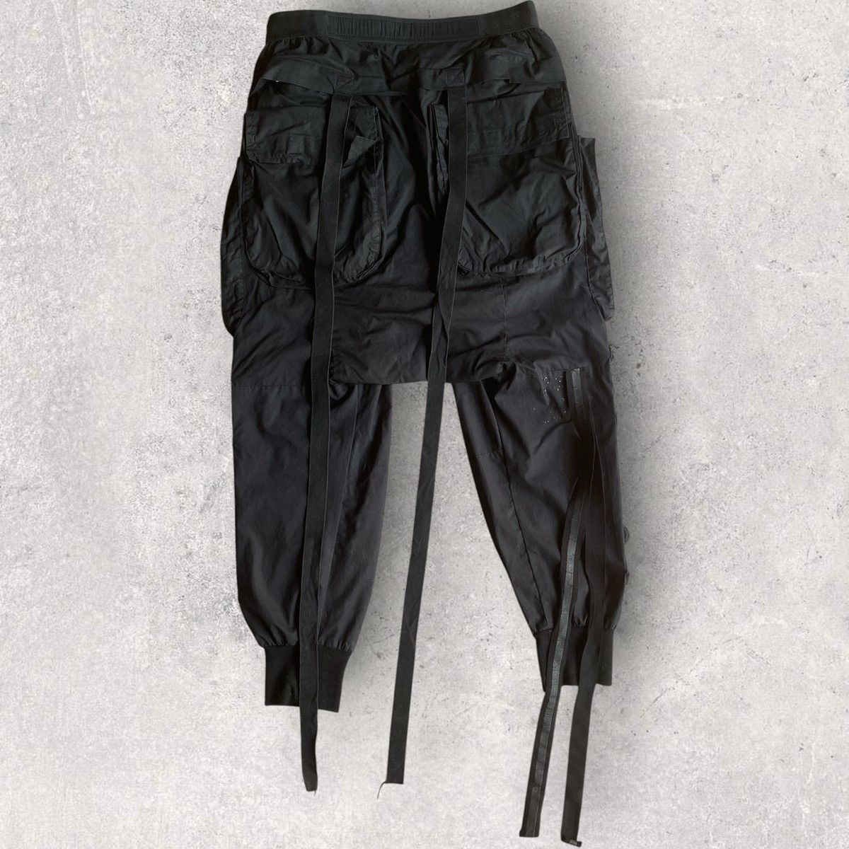 Ben Taverniti Unravel Project Drop Crotch Cargo Pants Size US 30 / EU 46 - 5 Thumbnail