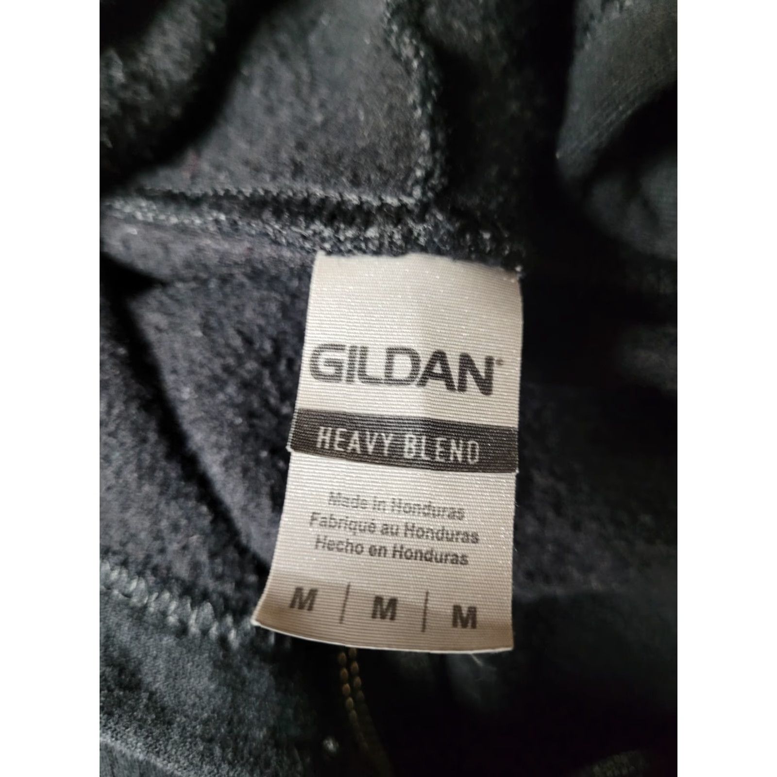 Gildan Doll N Burgers Full Zip Hoodie M Black Gildan 50% Cotton 50% Polyester Men Long Sleeve Hooded Restaurant Merch 90s Theme? Size US M / EU 48-50 / 2 - 4 Thumbnail