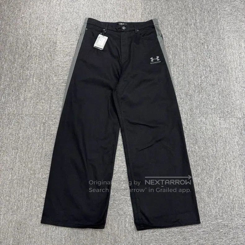 Balenciaga Balenciaga x Under Armour Embroidered Jeans. Size US 26 / EU 42 - 1 Thumbnail