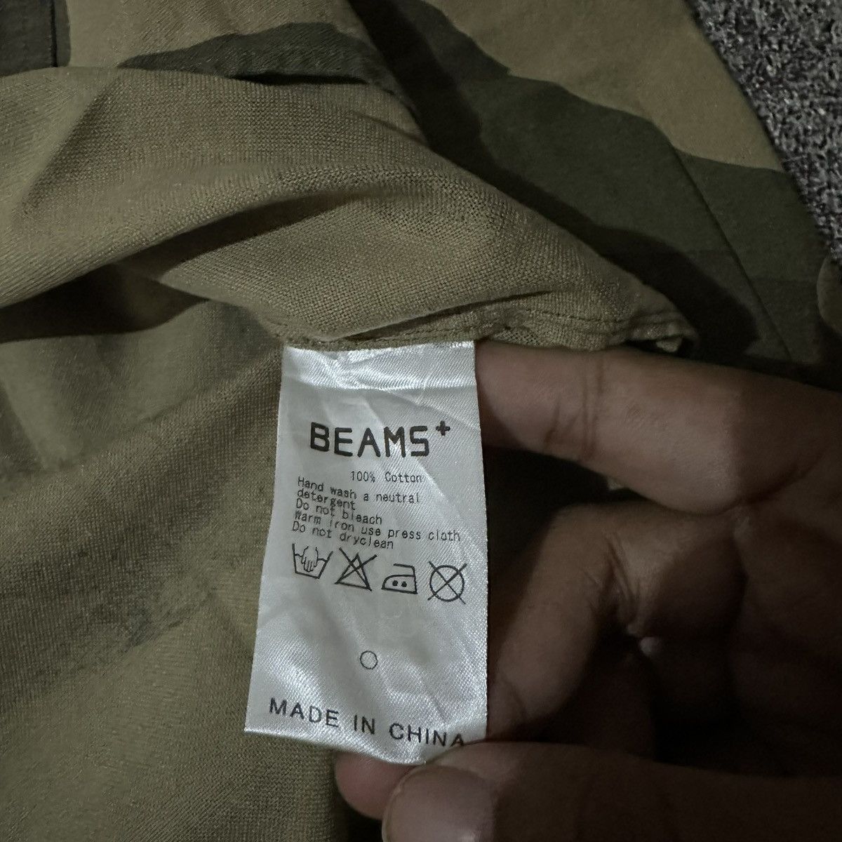 Beams Japan Beams Military Camo Button Up Long Shirt Size US S / EU 44-46 / 1 - 9 Thumbnail