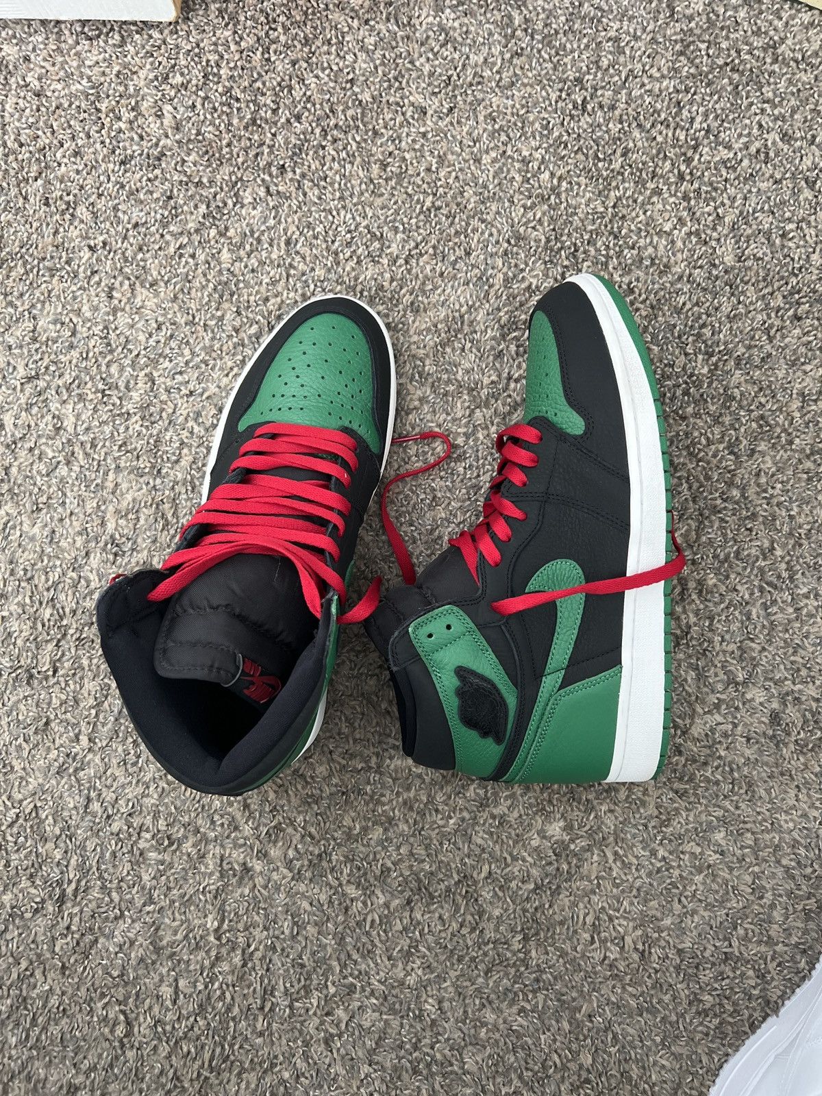 Jordan Brand × Nike Air Jordan 1 Pine Green Size US 12 / EU 45 - 7 Thumbnail