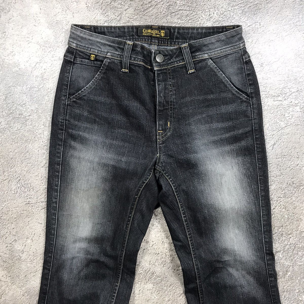 Japanese Brand vintage Faded Jeans japan distressed denim spring pants 90s Size 26" / US 2 / IT 38 - 3 Thumbnail