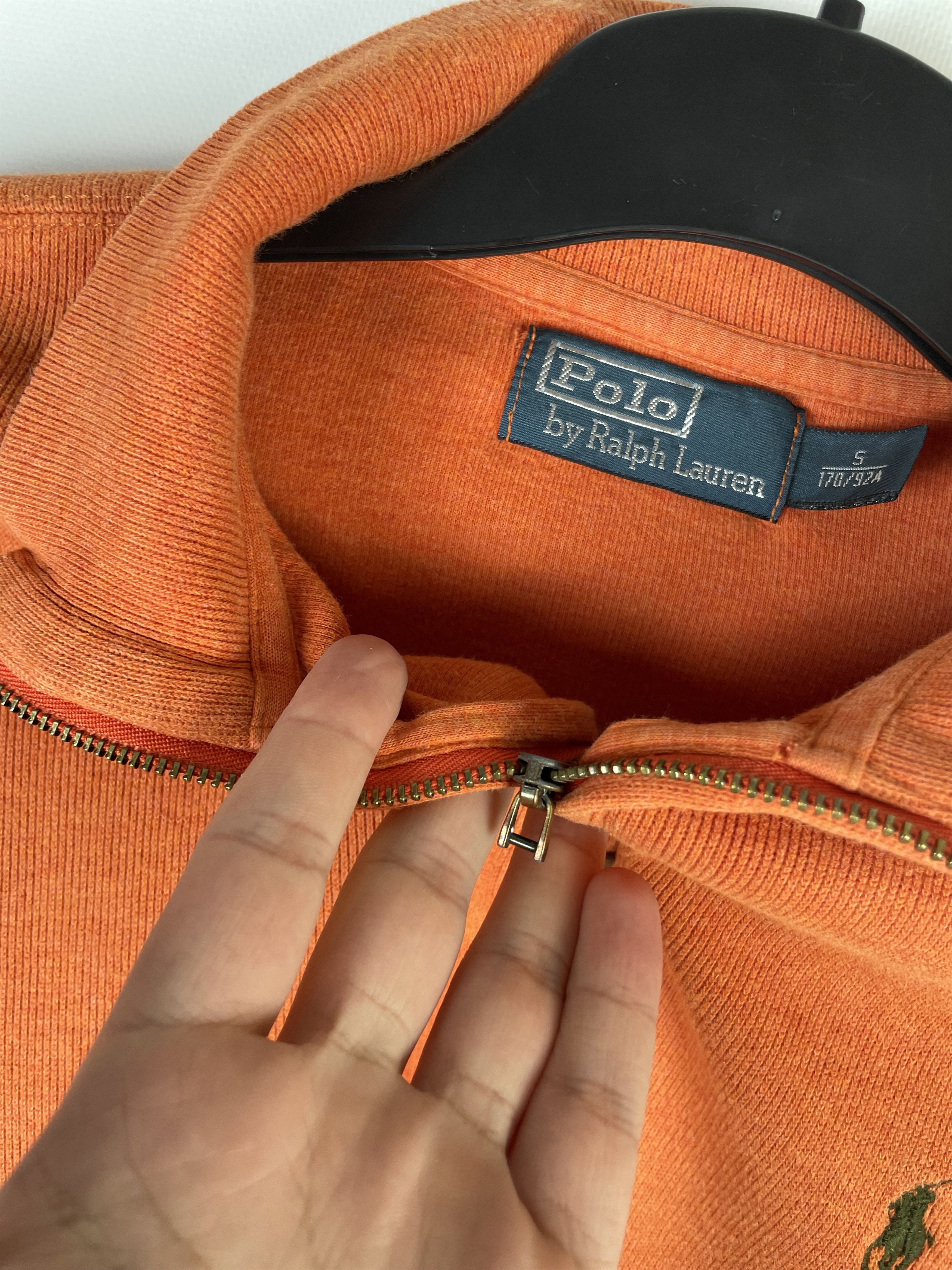 Polo Ralph Lauren Vintage Polo Ralph Lauren 1/3 Zip Sweater Size US S / EU 44-46 / 1 - 8 Thumbnail