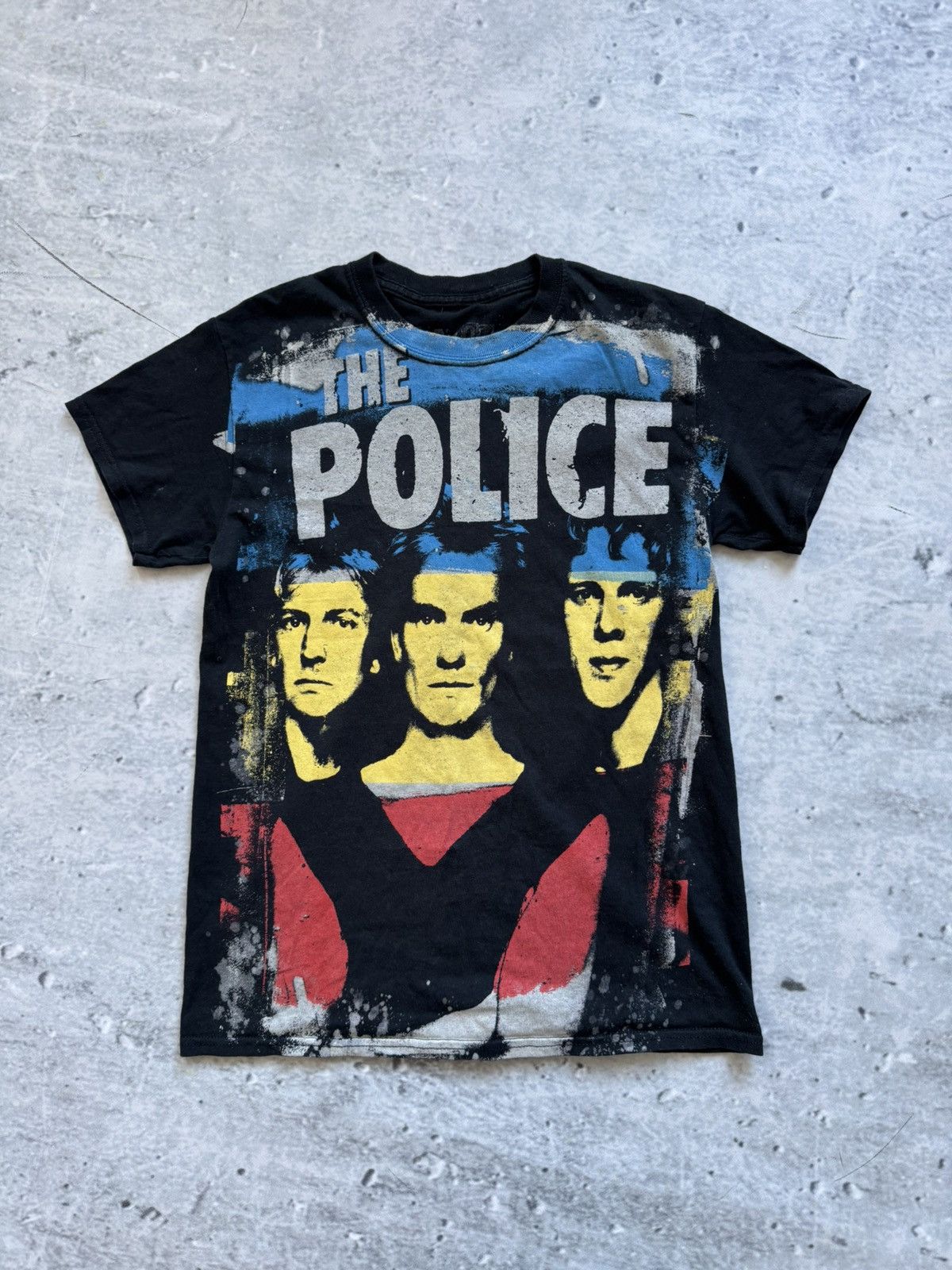 Vintage 00s POLICE Havok by Liquid Blue tee vintage Size US S / EU 44-46 / 1 - 1 Thumbnail