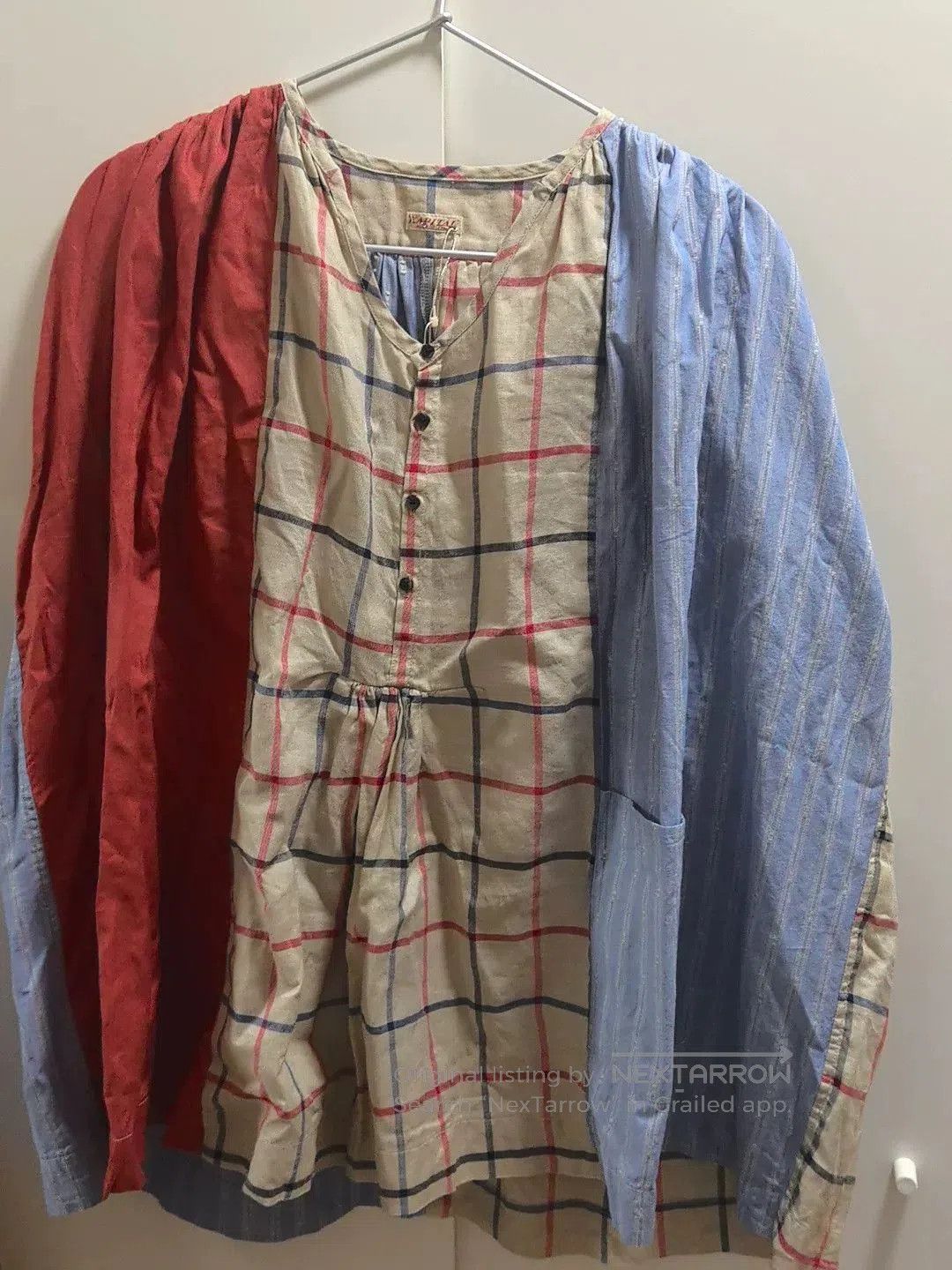 Kapital Kapital Short Sleeve Checkered Shirt. Size XS / US 0-2 / IT 36-38 - 2 Thumbnail