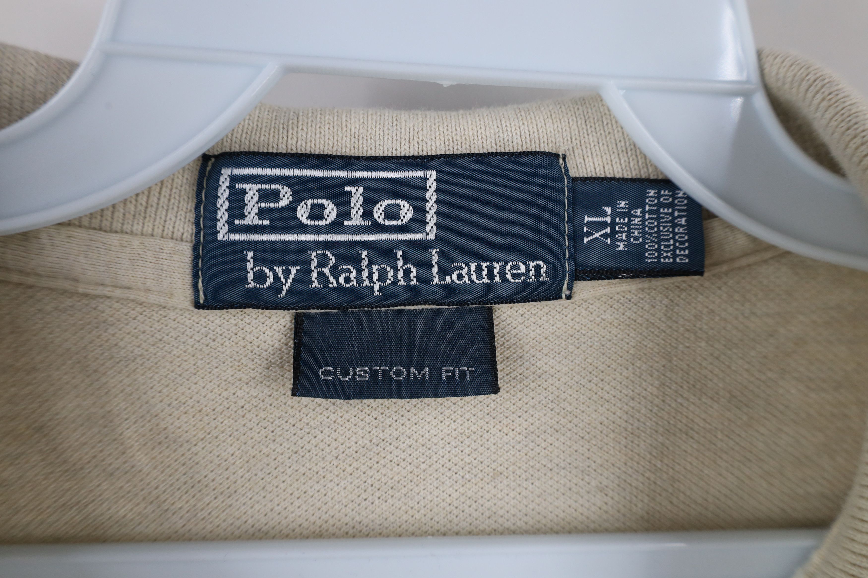 Ralph Lauren Vintage 90s Ralph Lauren Short Sleeve Collared Polo Shirt Size US XL / EU 56 / 4 - 5 Thumbnail