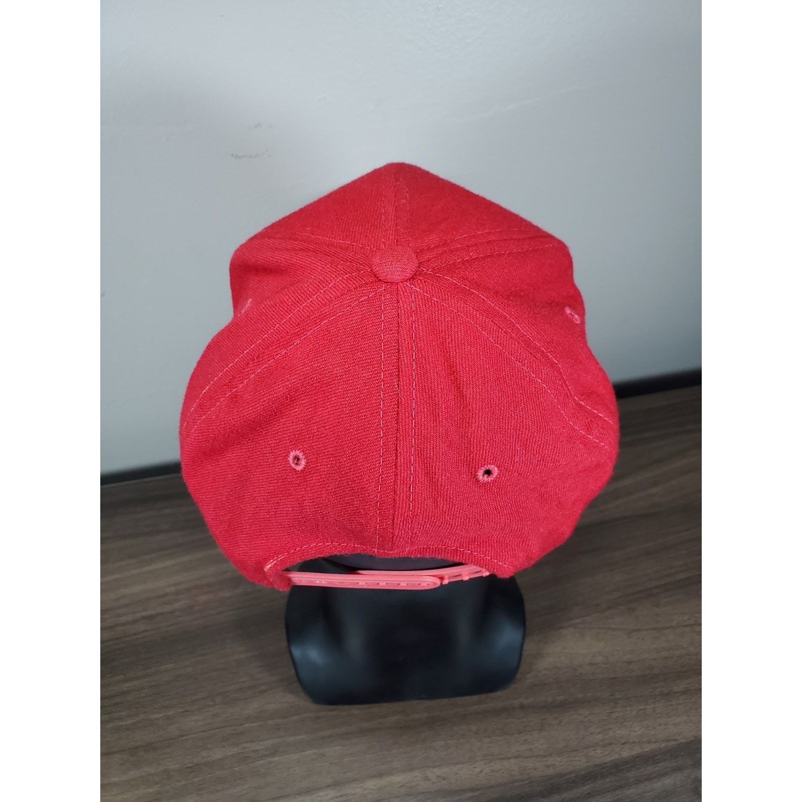 NFL × Sports Specialties × Vintage Vintage New England Patriots Script Hat Wool Snapback Cap Size ONE SIZE - 10 Thumbnail