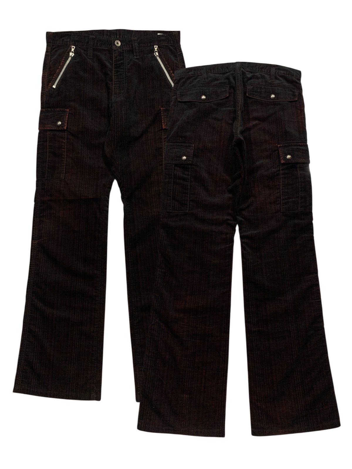 semanticdesign Semanticdesign Corduroy 8 Pocket Cargo Pant Size US 29 - 1 Thumbnail