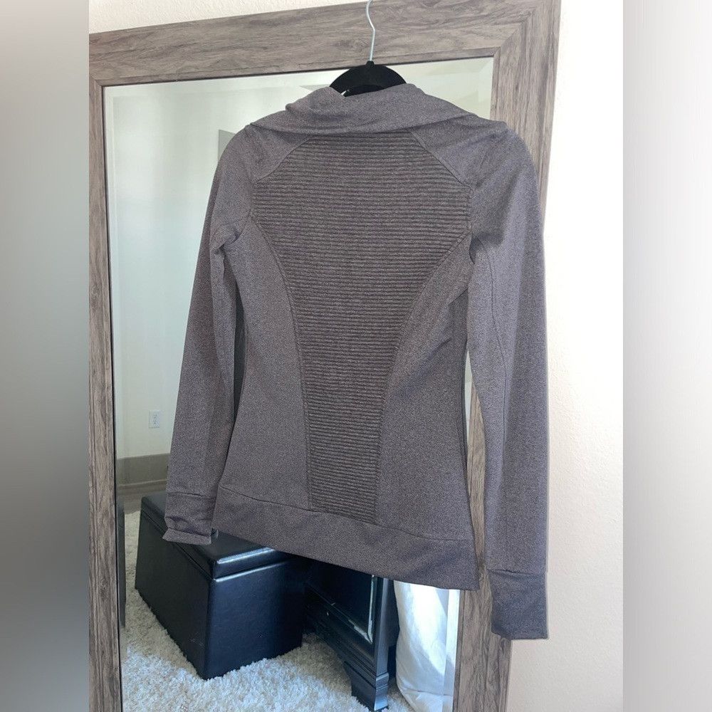 Athleta Athleta grey zip up athletics jacket Size XXS / US 00 / IT 34 - 4 Thumbnail
