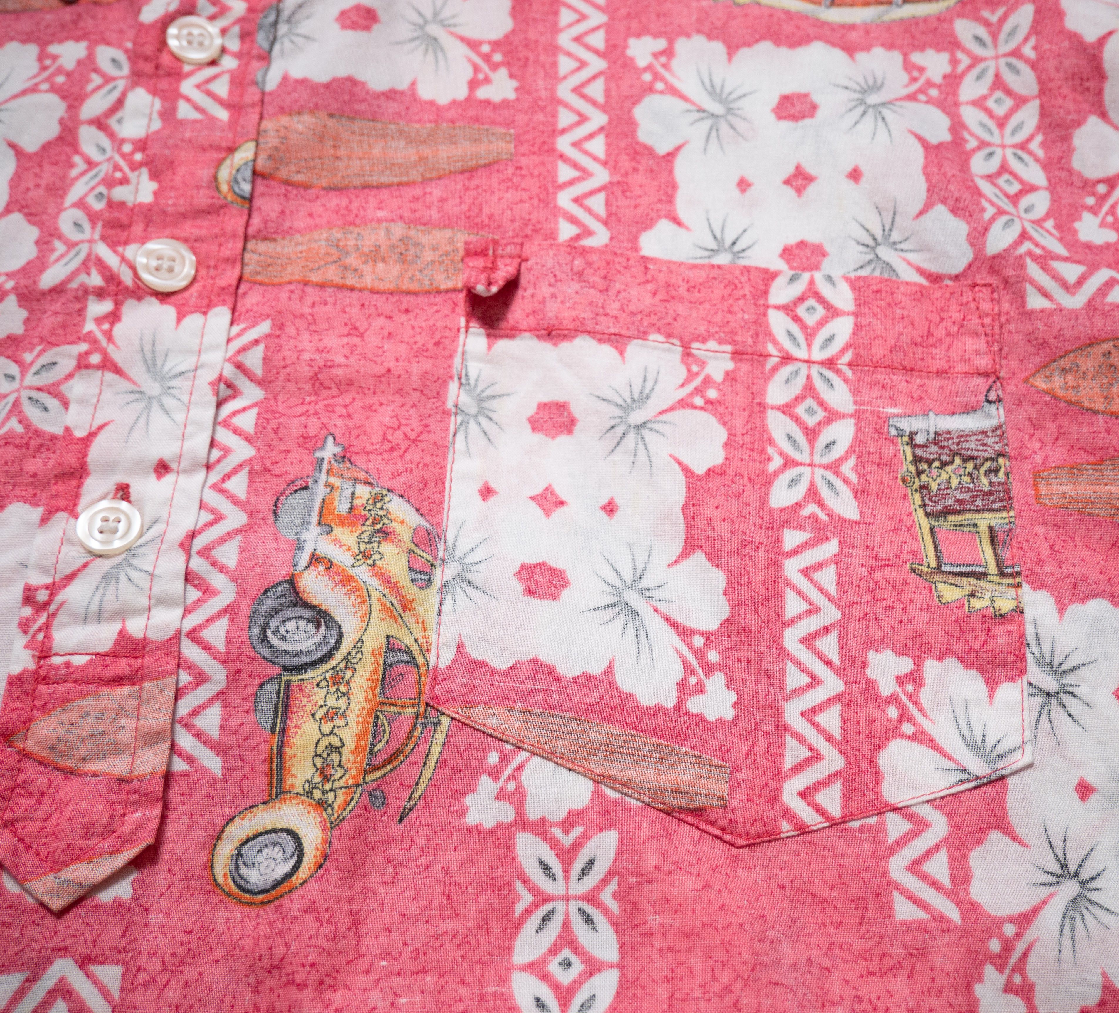 Vintage Vintage 90s Roundy Bay Hawaiian Shirt Polo XL Size US XL / EU 56 / 4 - 4 Thumbnail