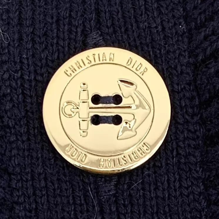 Dior Dior Colour-blocked striped wool back hollow round-neck sh Size XXS / US 00 / IT 34 - 5 Thumbnail