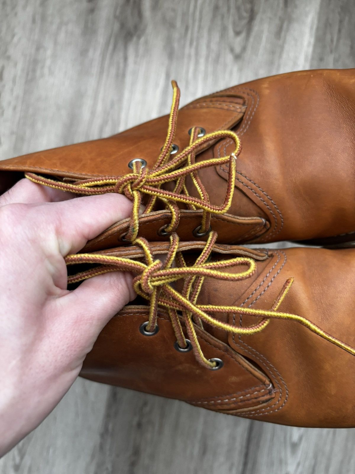 Red Wing Red Wing 3140 Work Chukka (2013, Made in USA) – Size 10D Size US 10 / EU 43 - 6 Thumbnail