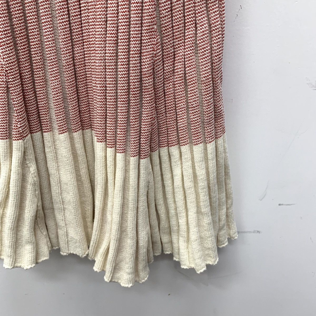 Celine Celine Pink Vertical Stripe Cotton Long Sleeve Knit Dress Size M / US 6-8 / IT 42-44 - 5 Thumbnail