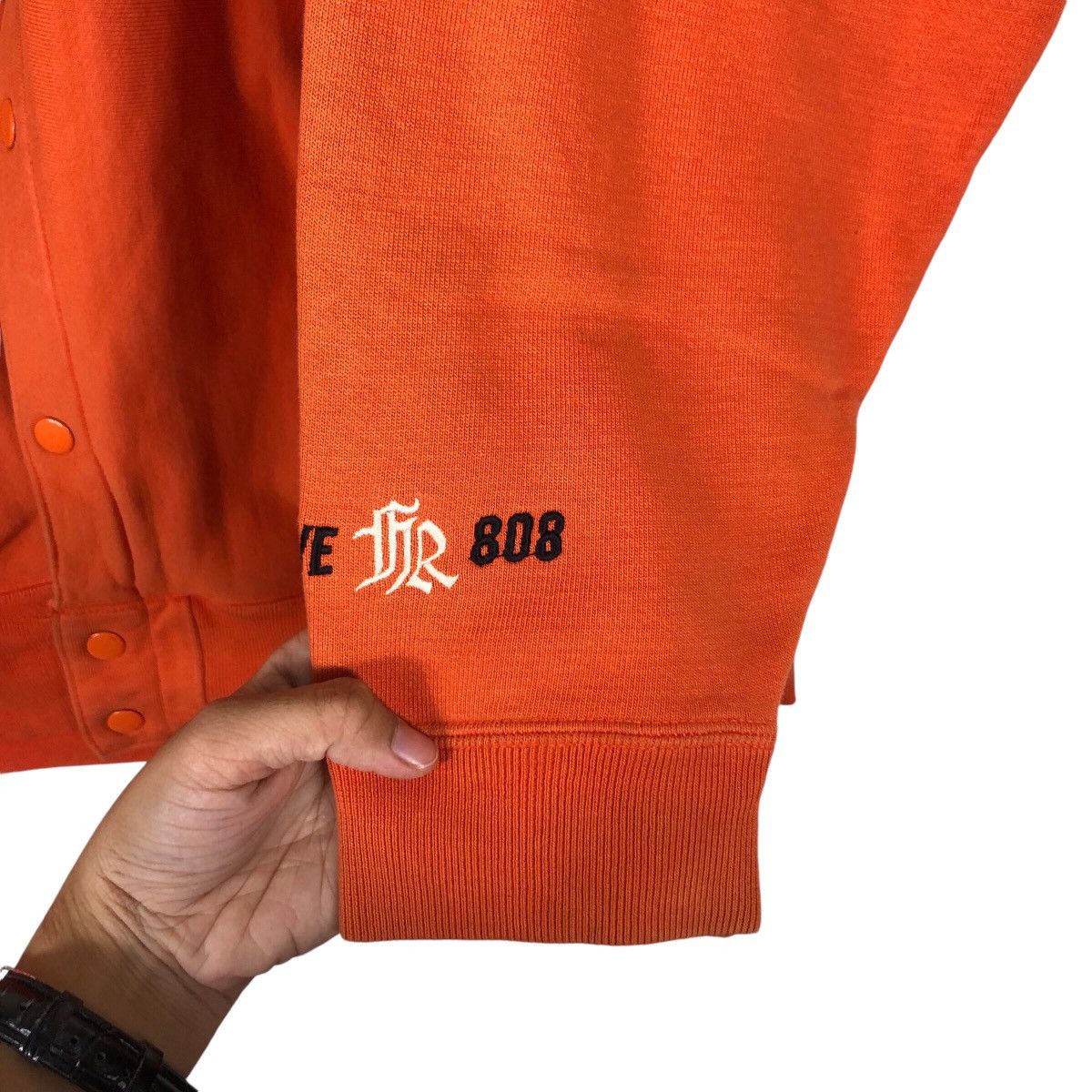Japanese Brand Rare Freaky Massive Manager Varsity Jacket Large Orange Size US L / EU 52-54 / 3 - 14 Thumbnail