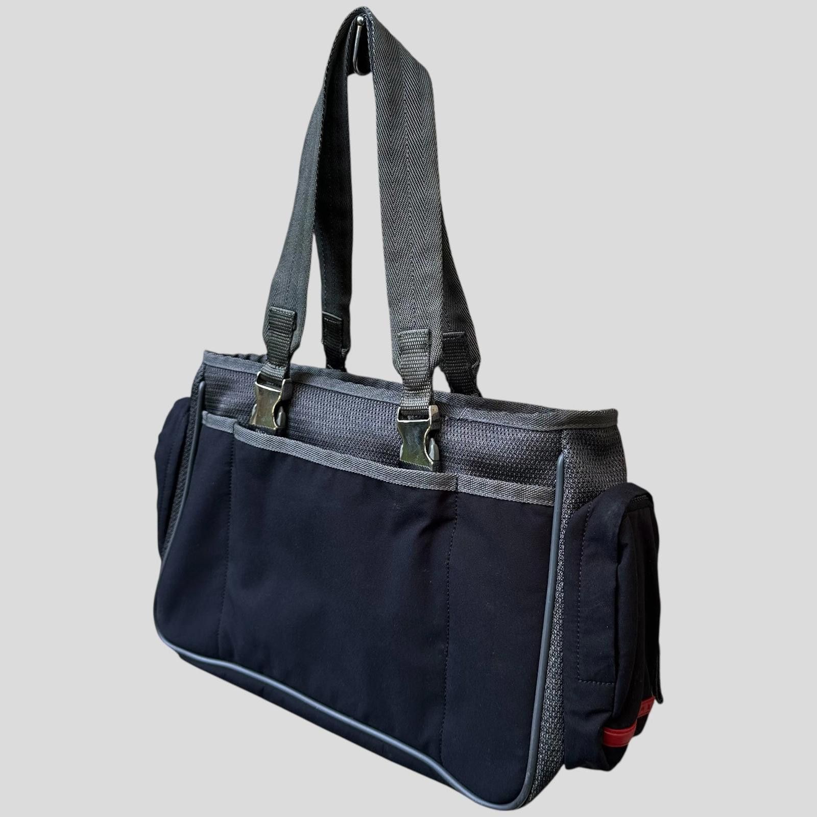 Prada Prada Sport 2004 Eskimo Goat Fur Technical Handbag Size ONE SIZE - 4 Thumbnail