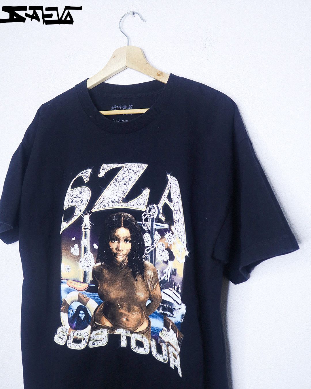 Vintage SZA x SOS TOUR Size US XL / EU 56 / 4 - 5 Thumbnail