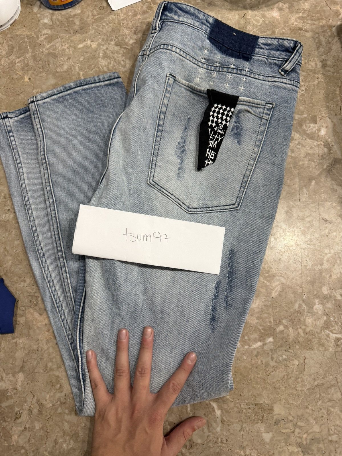 Ksubi Ksubi Jeans - Washed Blue Size US 38 / EU 54 - 6 Thumbnail
