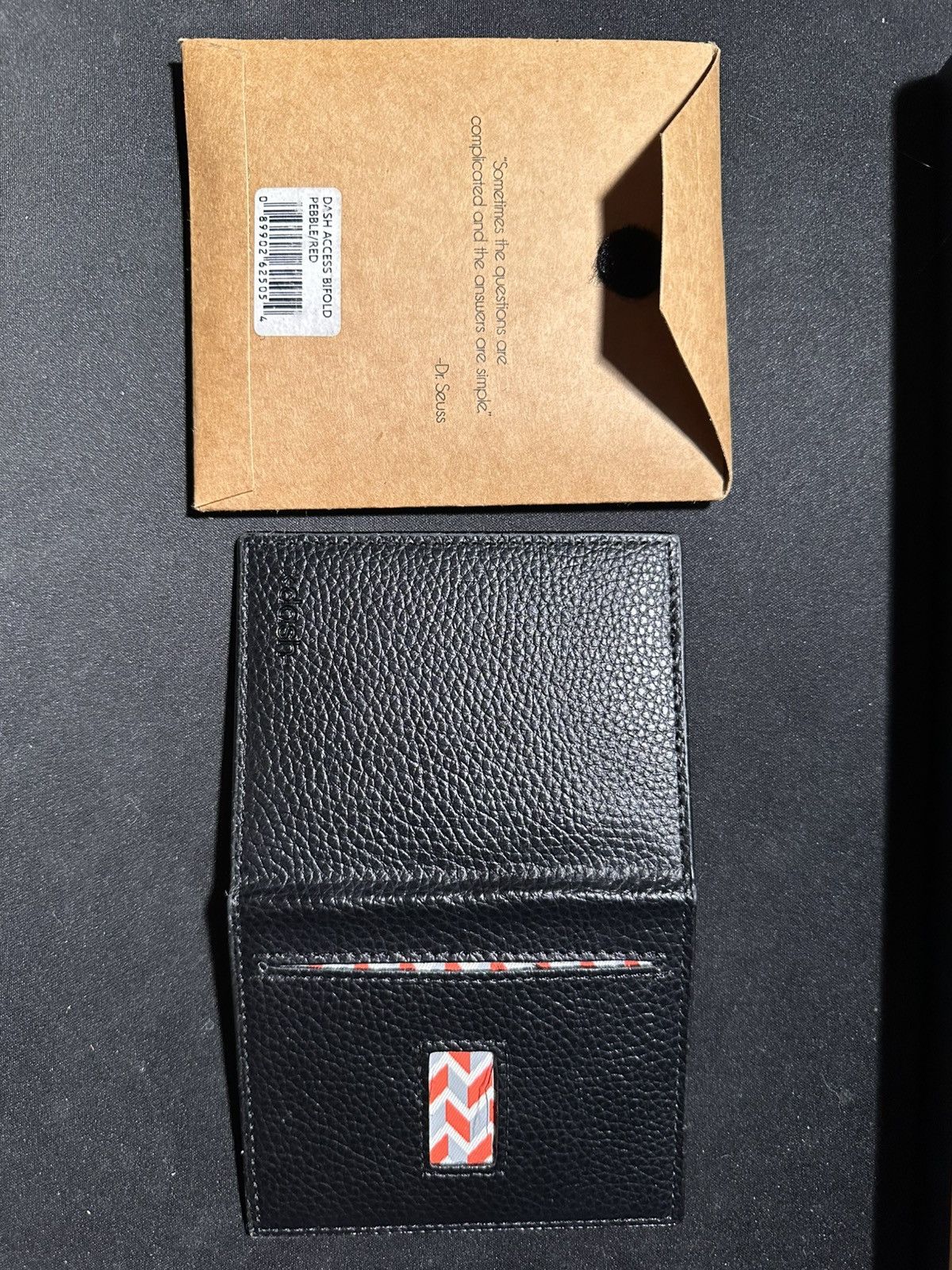 Other Dash Wallet Access Bifold Pebble/Red Size ONE SIZE - 11 Thumbnail