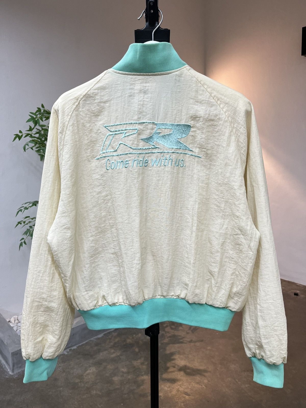 Honda VINTAGE 90's HONDA “COME RIDE WITH US” BOMBER JACKET Size US L / EU 52-54 / 3 - 2 Thumbnail