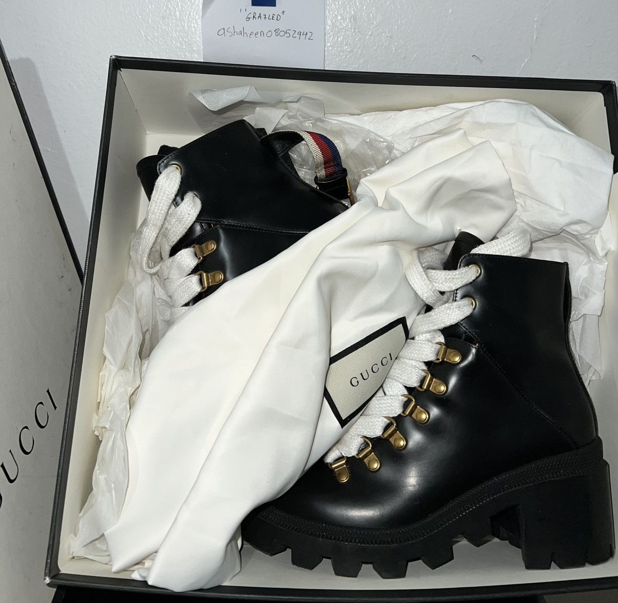 Gucci Gucci “Barbie” Boots *VERY RARE* Size US 6.5 / IT 36.5 - 1 Thumbnail