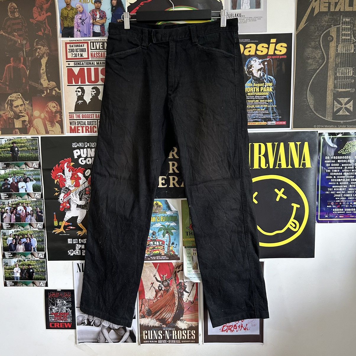 Comme Ca Ism Vintage Comme Ça|Comme Ça| Comme Ça Black Pants Size US 32 / EU 48 - 1 Thumbnail