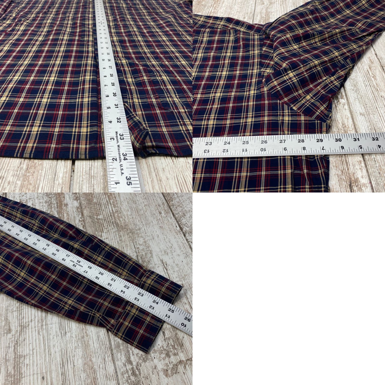 Ralph Lauren Ralph Lauren Blake Plaid Shirt Long Sleeve Button Up Mens 2XL 100% Cotton 7409 Size US XXL / EU 58 / 5 - 8 Thumbnail