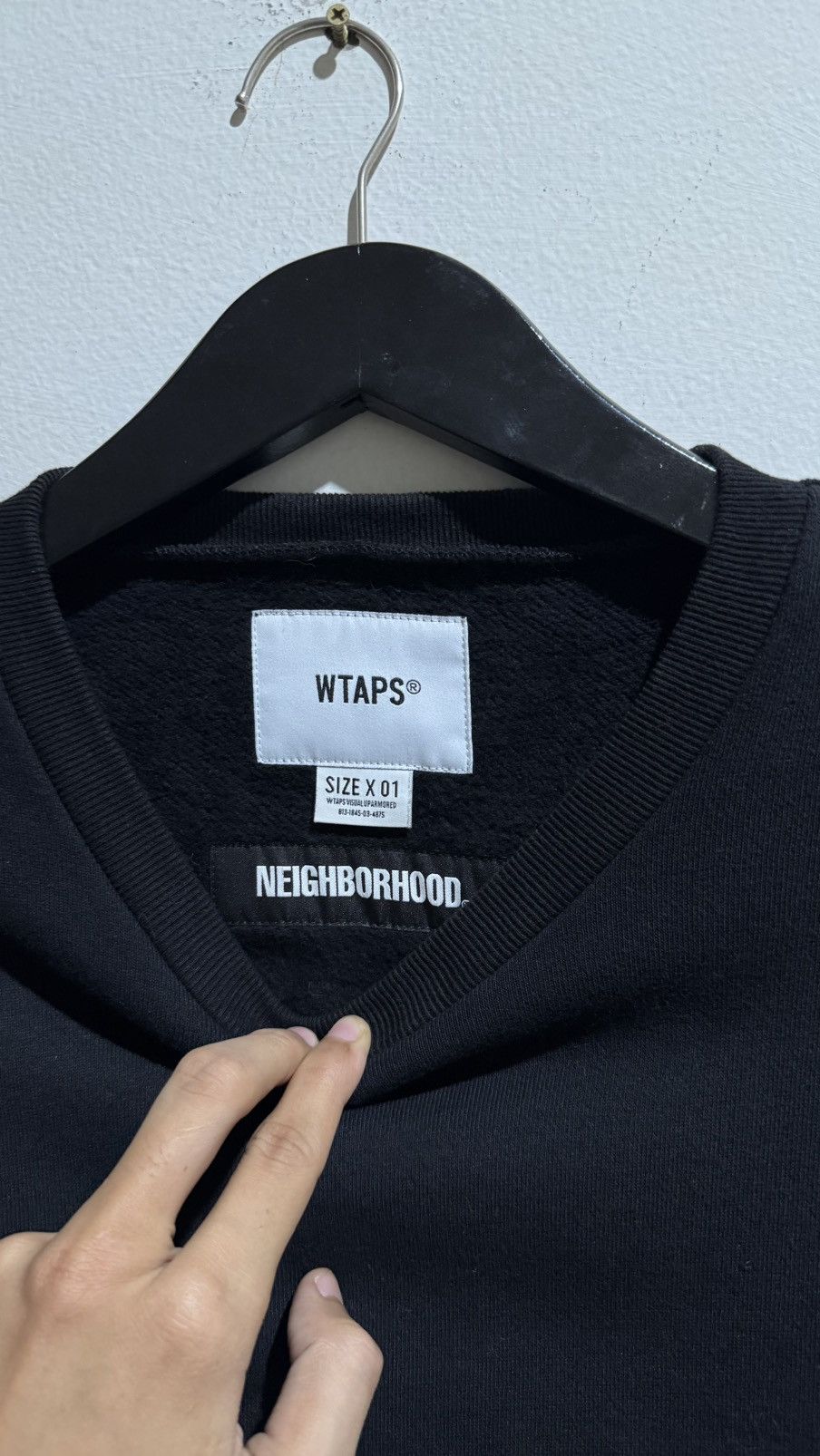 Other Neighborhood x wtaps crewneck original Size US L / EU 52-54 / 3 - 3 Thumbnail